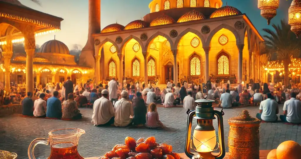 A peaceful Ramadan scene in Northern Cyprus